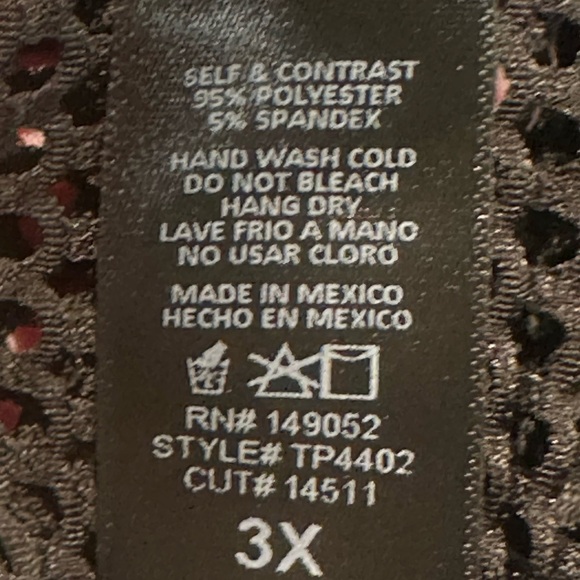 MESH - Black Mesh Pants Size Have XL New With Out Tags - Picture 6 of 7